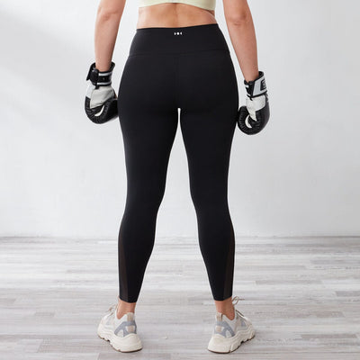 High-Waist Effortless UV Protection Mesh Panel Full length Sports leggings Leggings Her own words SPORTS 