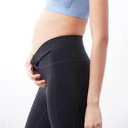 High-Waist No Front Seam Full Length Sports Leggings Leggings Sweat Float