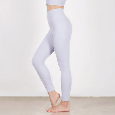Towel Ring High-Waist Leggings Leggings Sweat Float Gray Dawn S 